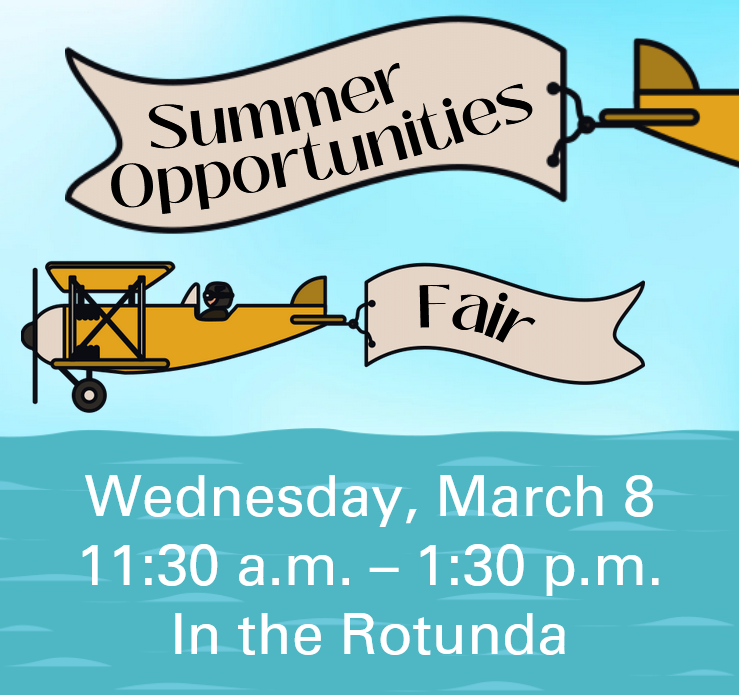 Summer Opportunities Fair University of Puget Sound